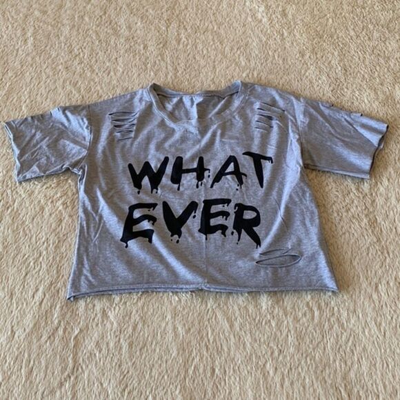 Gray SHEIN crop top - Picture 5 of 16